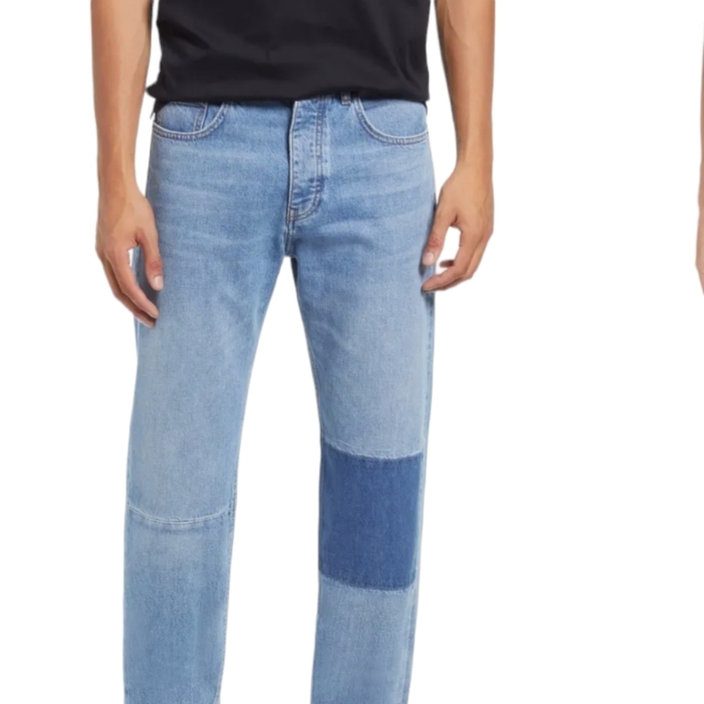 Frame Modern Blocking Straight Leg Denim Jeans...Size 38